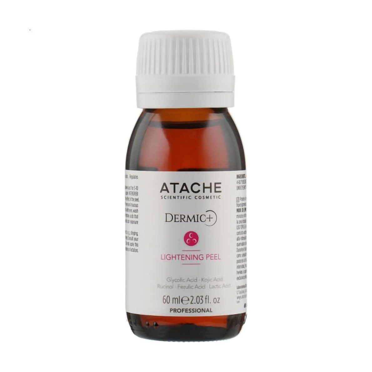 Освітлювальний хімічний пілінг для обличчя Atache Dermic+ Lightening Peel, 60 мл