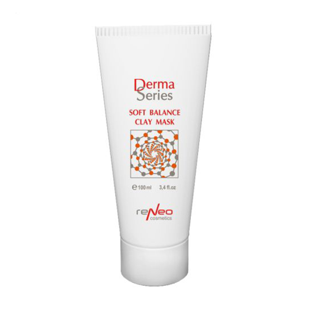 Живильна маска для обличчя Derma Series Soft Balance Clay Mask з освітлювальною дією, 100 мл